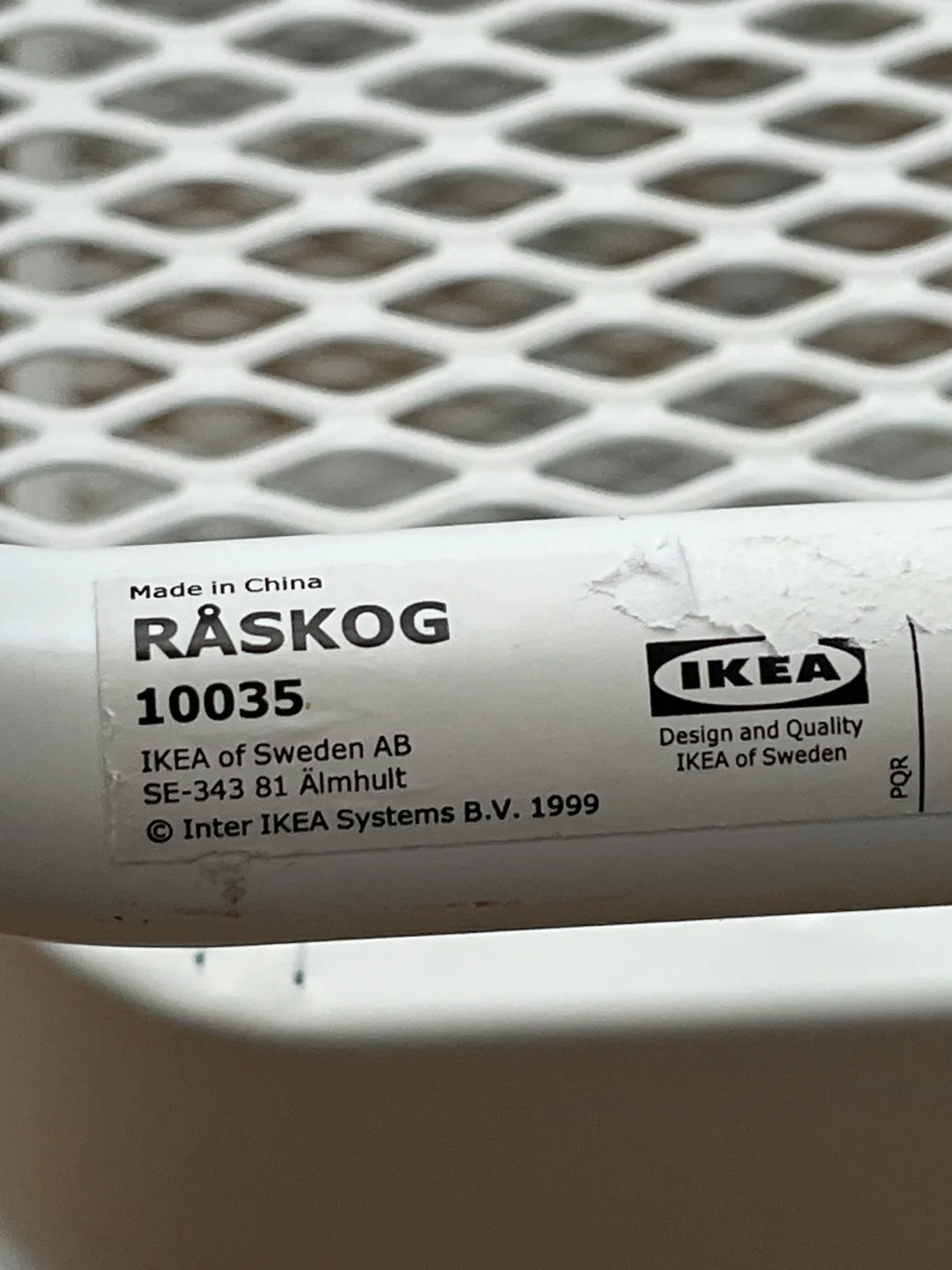 IKEA RÅSKOG White Utility Cart image indicator(4)