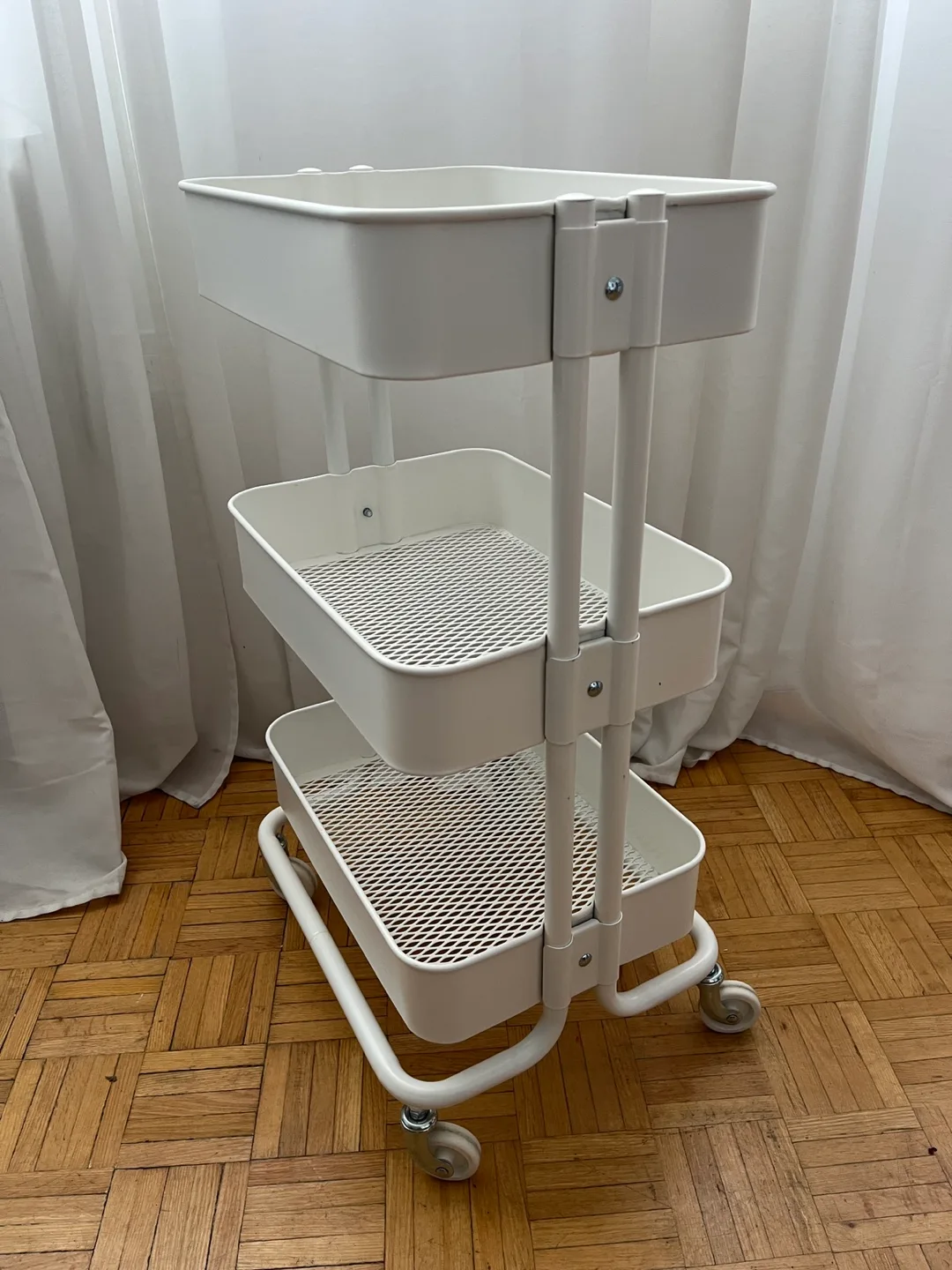 IKEA RÅSKOG White Utility Cart image indicator(3)