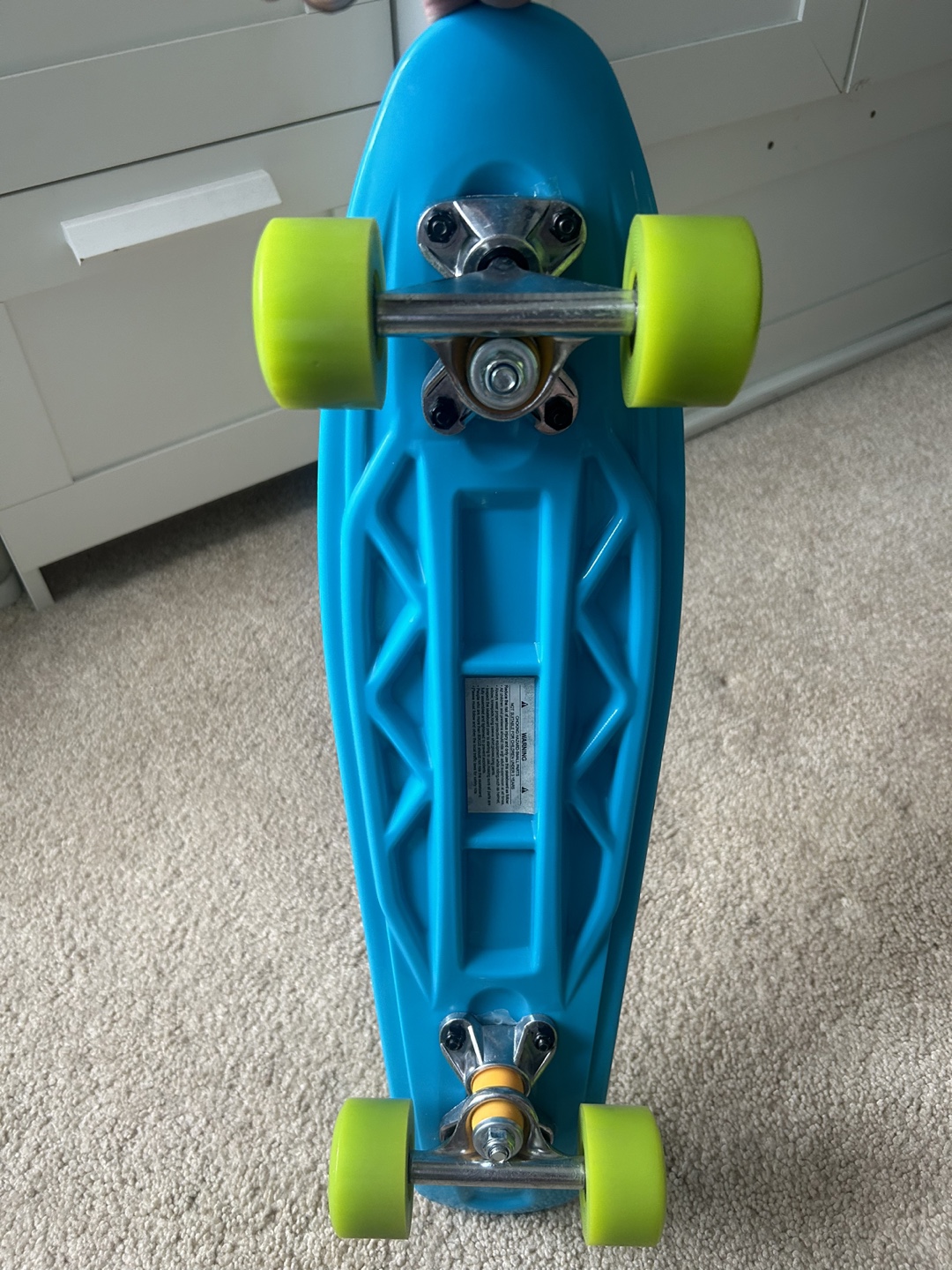 SK8MEMO Blue Skateboard - photo 5