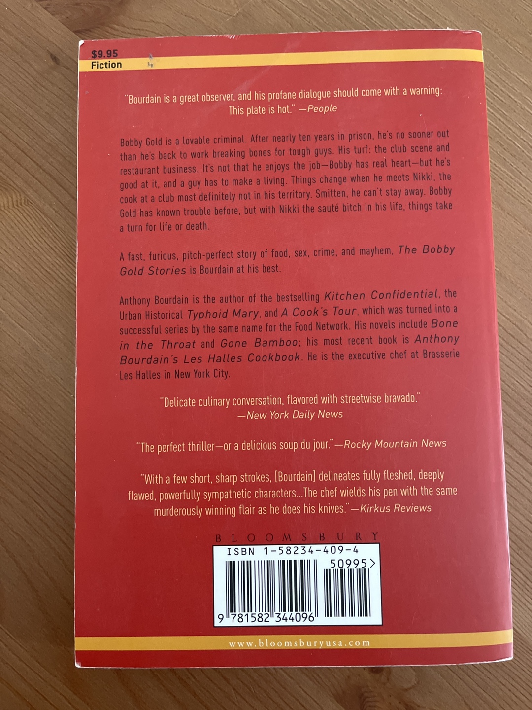 The Bobby Gold Stories by Anthony Bourdain - photo 2