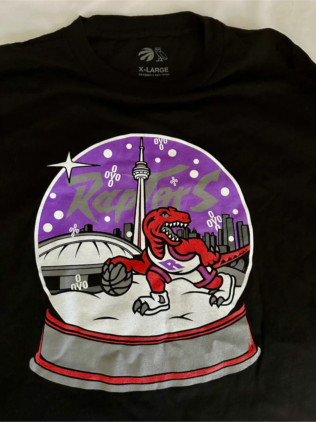 OVO Raptors Christmas Day Long Sleeve - XL thumbnail