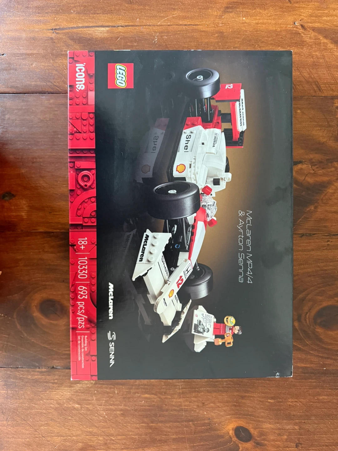 LEGO Icons McLaren MP4/4 & Ayrton Senna 10330 - NEW - photo 2