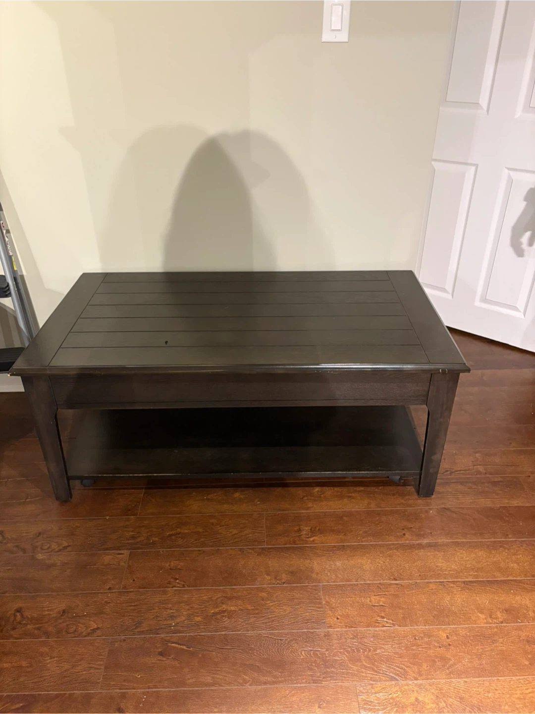 Lift Top Coffee Table - Dark Brown