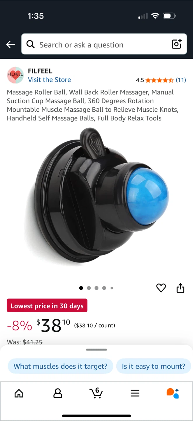 Vertiball Mountable Massage Ball - photo 2