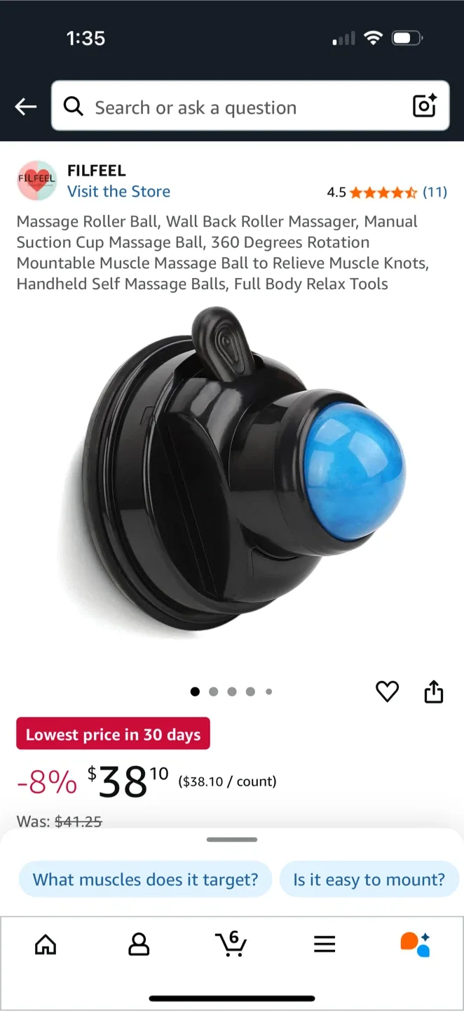 Vertiball Mountable Massage Ball image indicator(2)