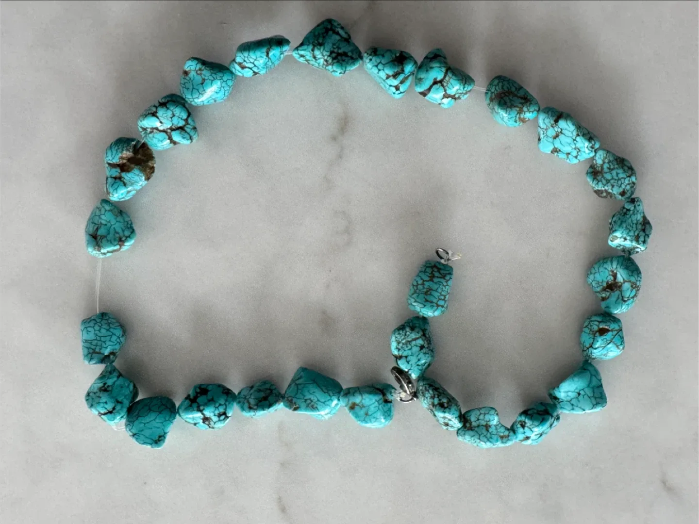 Turquoise Stone Necklace thumbnail