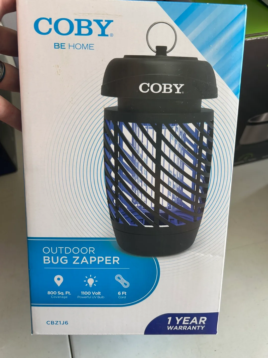 COBY Outdoor Bug Zapper - Brand New in Box! thumbnail
