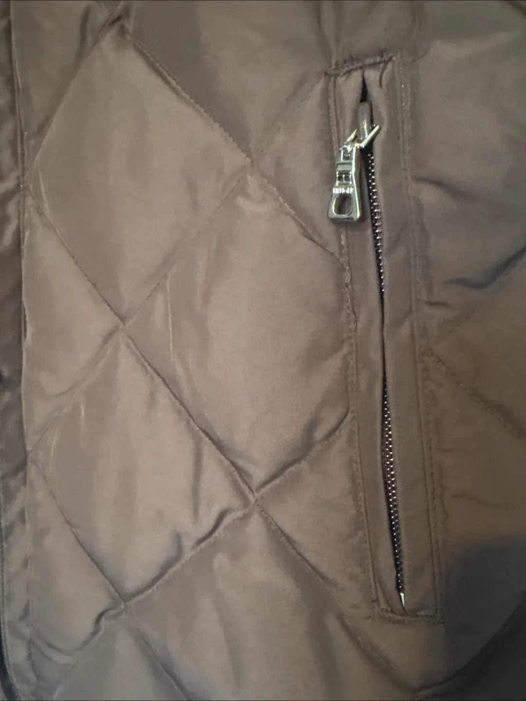 Tommy Hilfiger Brown Quilted Vest image indicator(3)
