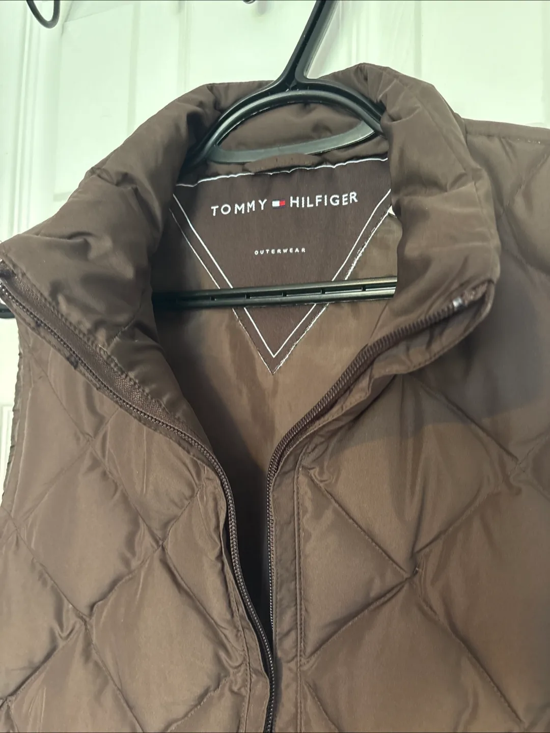 Tommy Hilfiger Brown Quilted Vest image indicator(2)