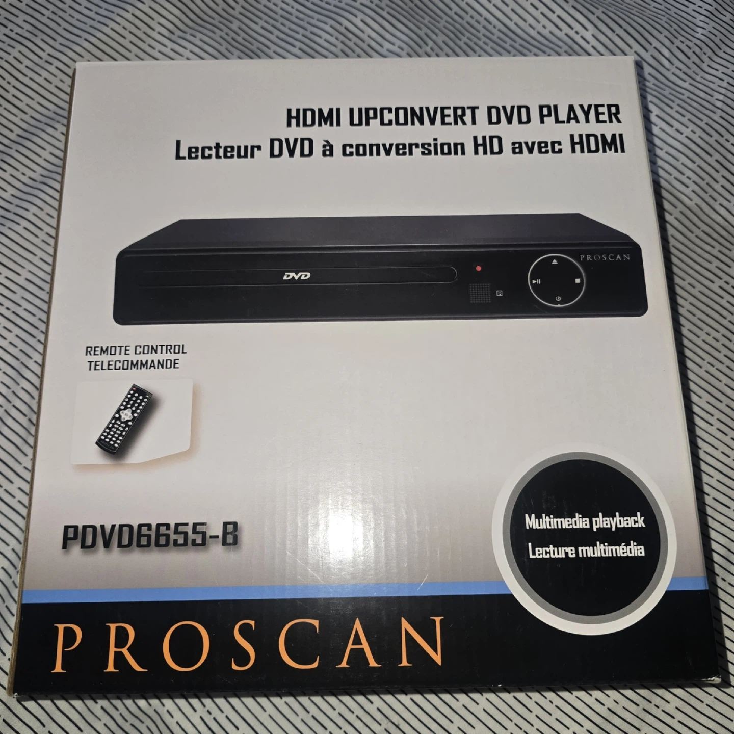 Brand New Proscan HDMI Upconvert DVD Player