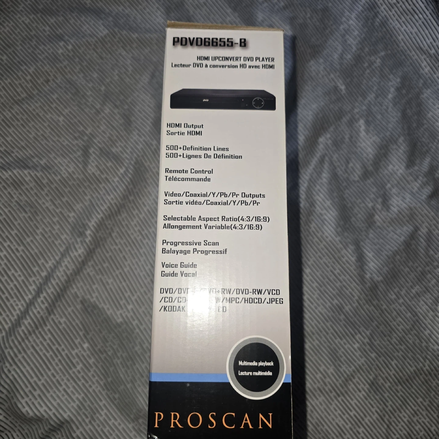 Brand New Proscan HDMI Upconvert DVD Player - photo 3