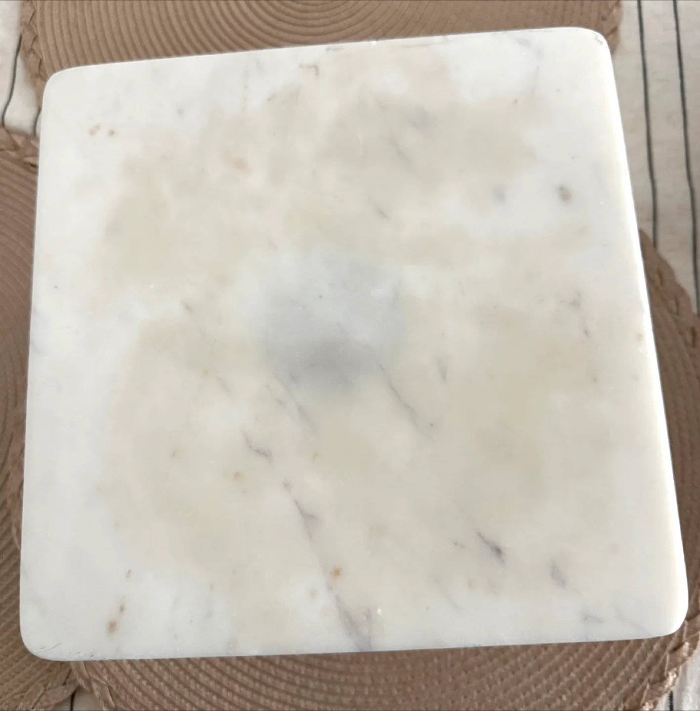 Distinctly Home Marble Cake Pedestal image indicator(4)