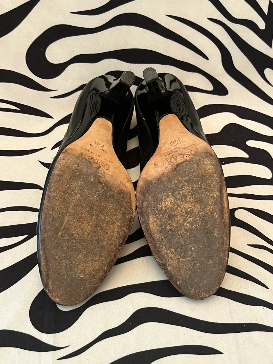 Black Size 7 1/2 OSCAR DE LA RENTA image indicator(6)