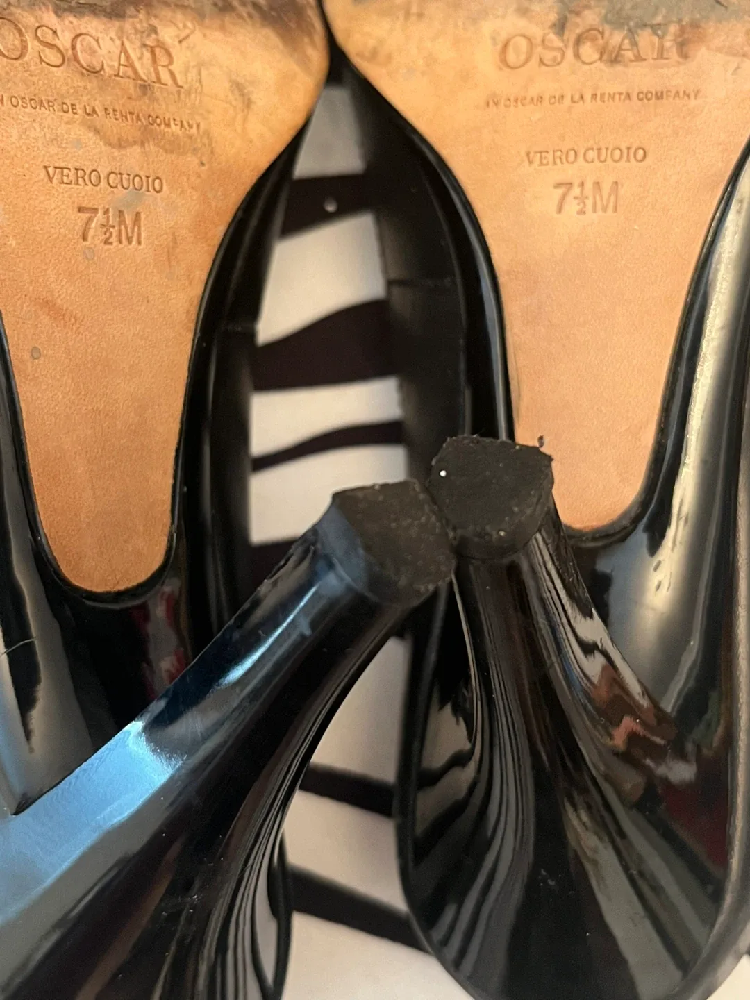 Black Size 7 1/2 OSCAR DE LA RENTA image indicator(7)