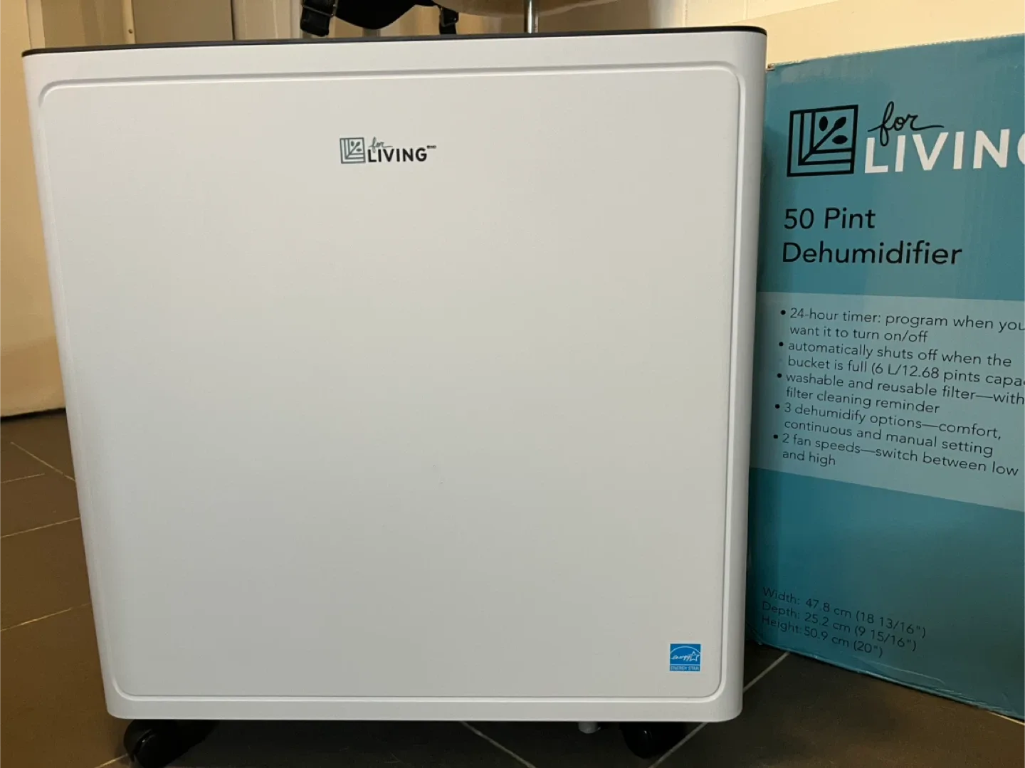 50 Pint Dehumidifier- Recently Purchased, Barely Used thumbnail