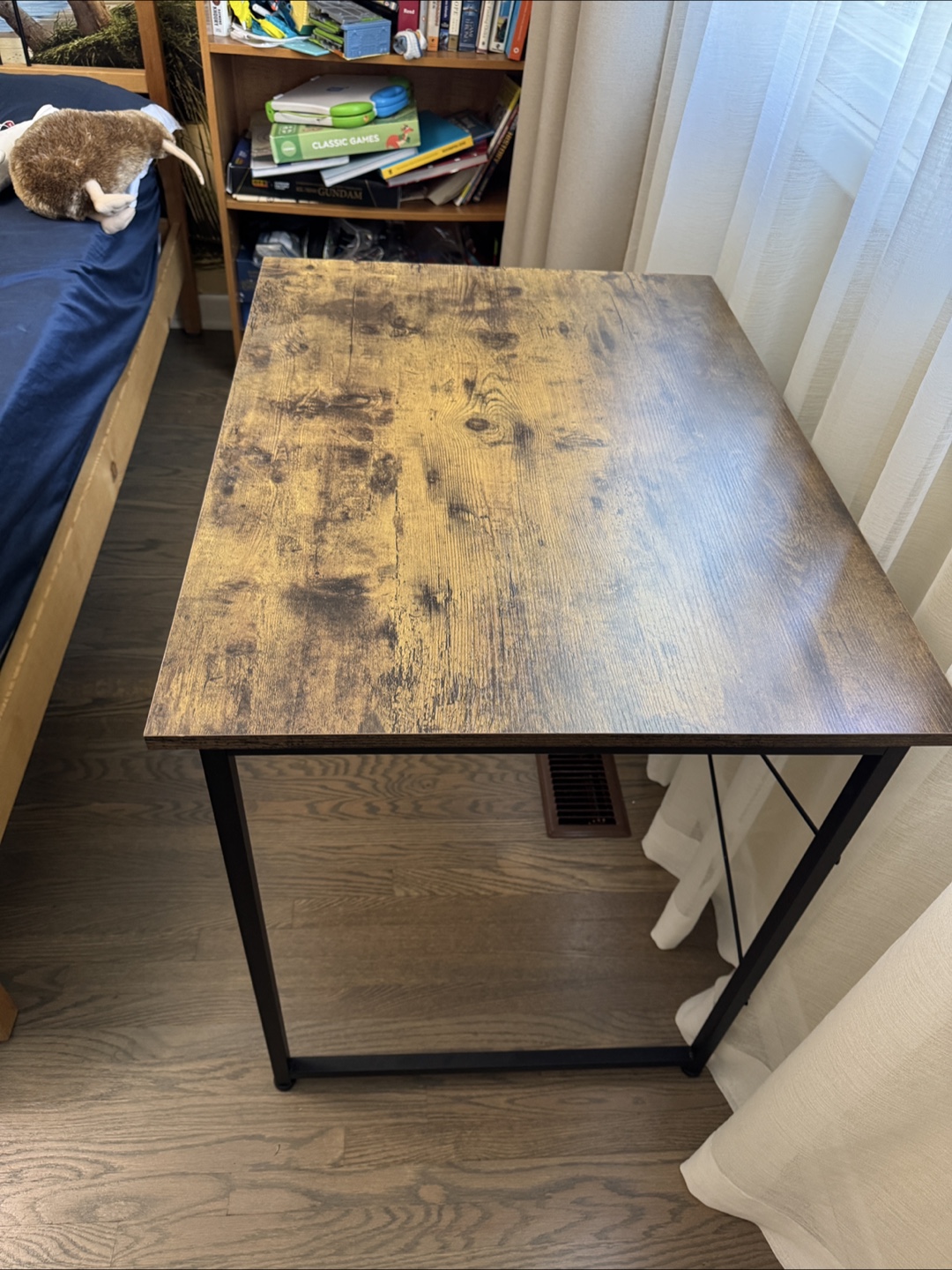 Brown & Black Desk - photo 2