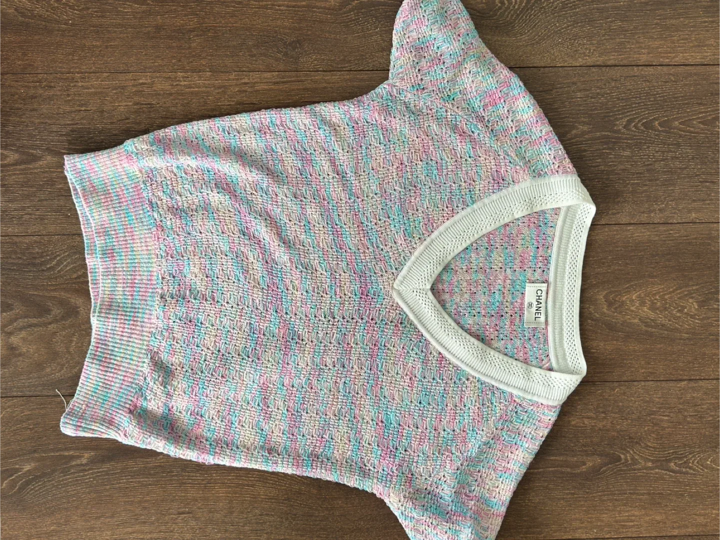 Chanel Knit Top + short- Multicolor image indicator(3)