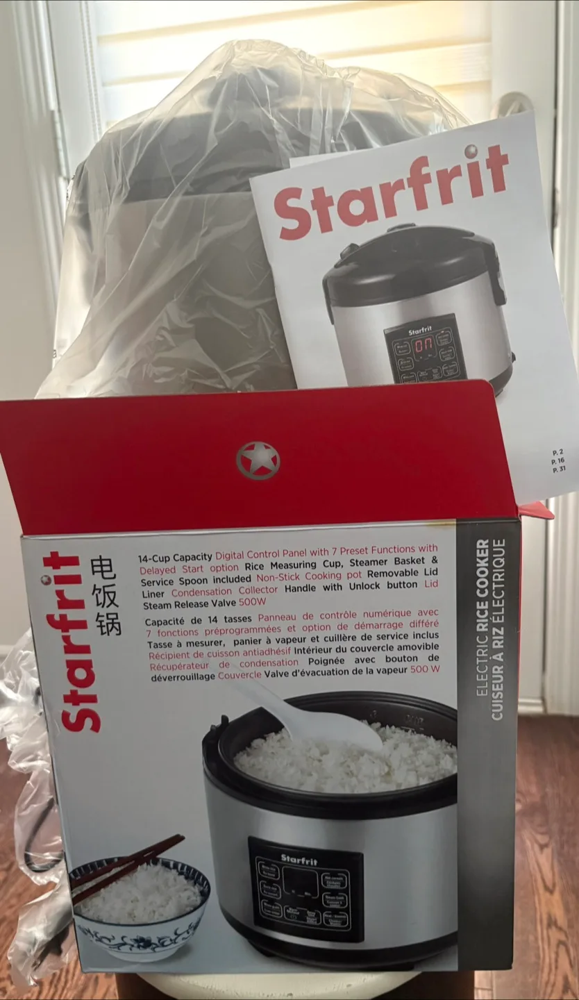 Starfrit Electric Rice Cooker - 14 Cups image indicator(3)