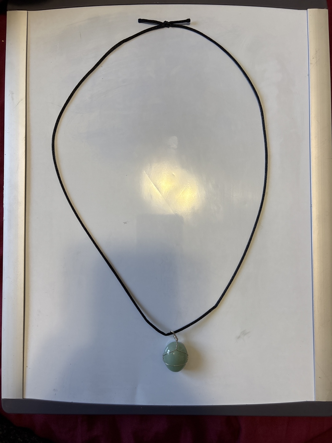 Green Aventurine Pendant Necklace