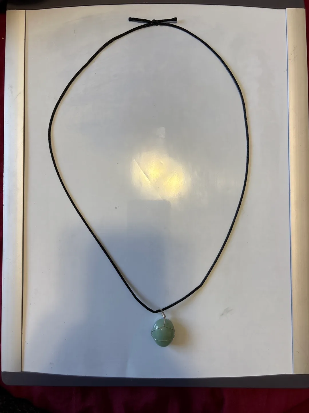 Green Aventurine Pendant Necklace thumbnail