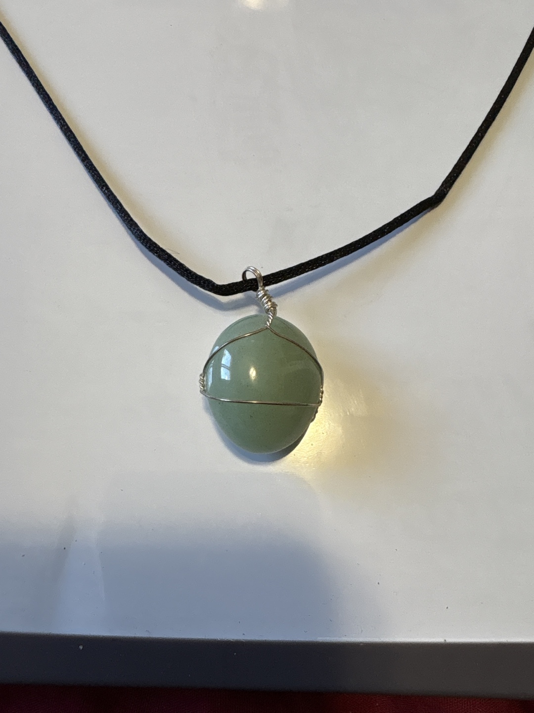 Green Aventurine Pendant Necklace - photo 2