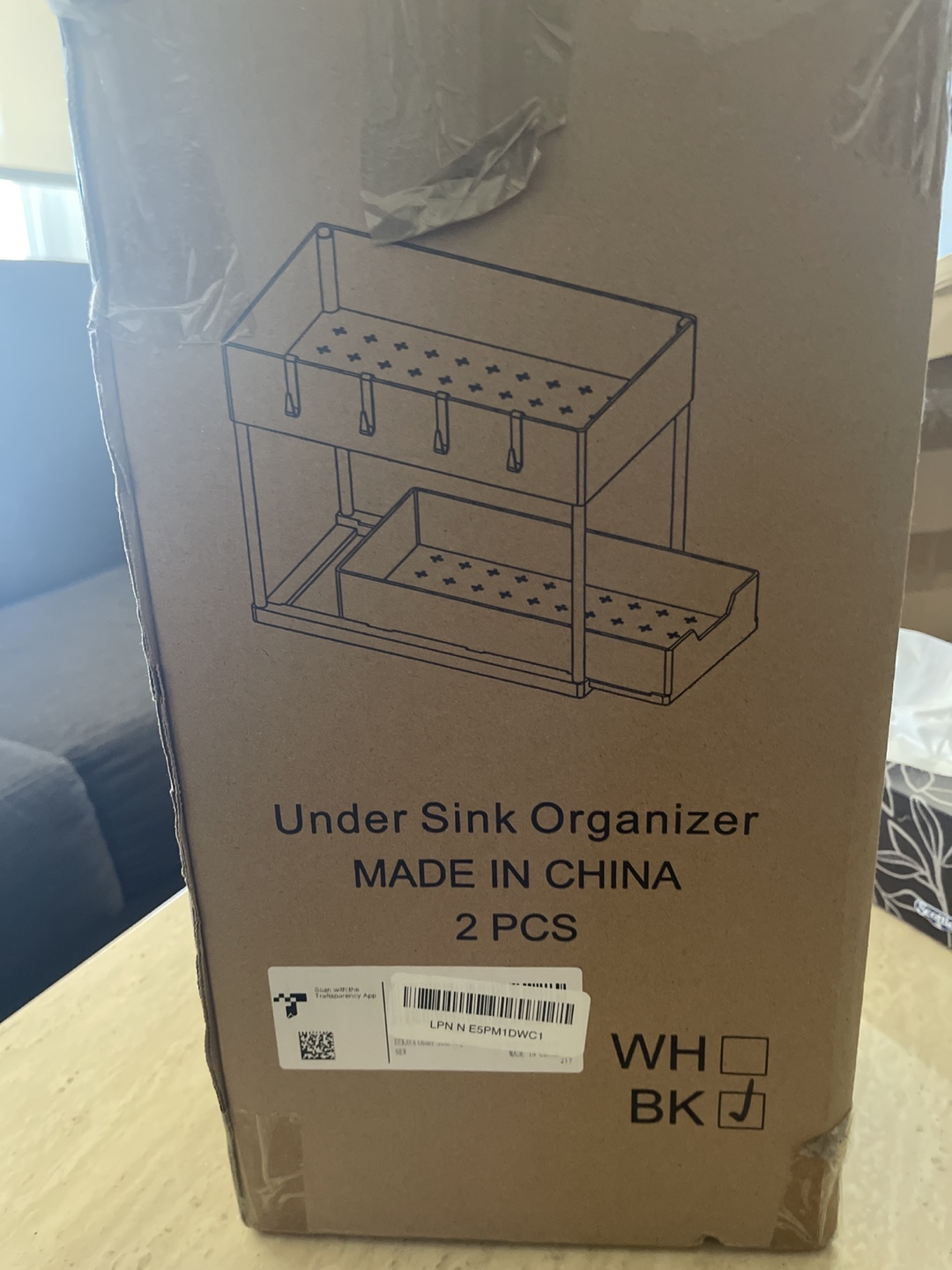 2-Tier Under Sink Organizer - New(2 pack) - photo 3