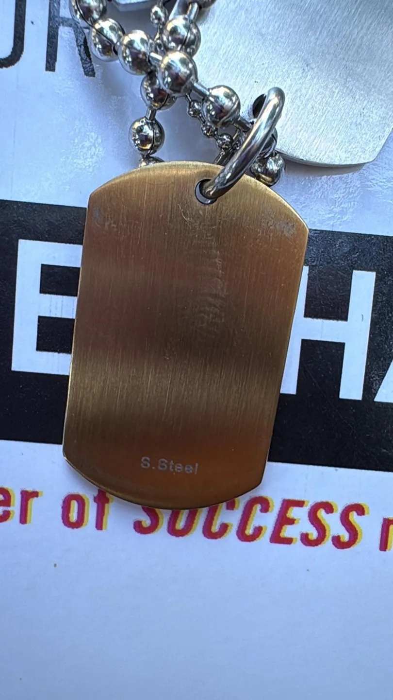 Inox Jewelry Dog Tag Necklace image indicator(3)