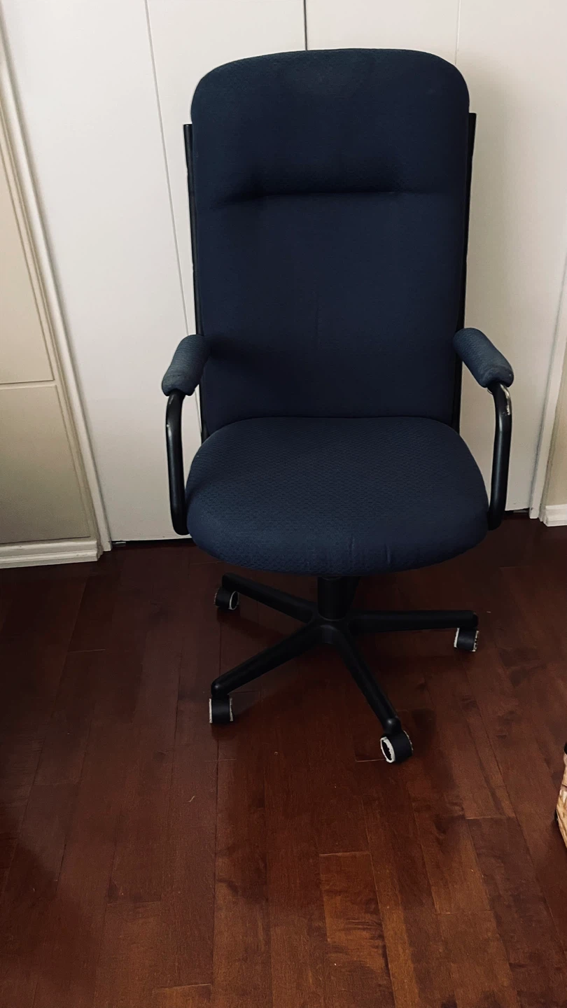 Office Chair - Dark Blue