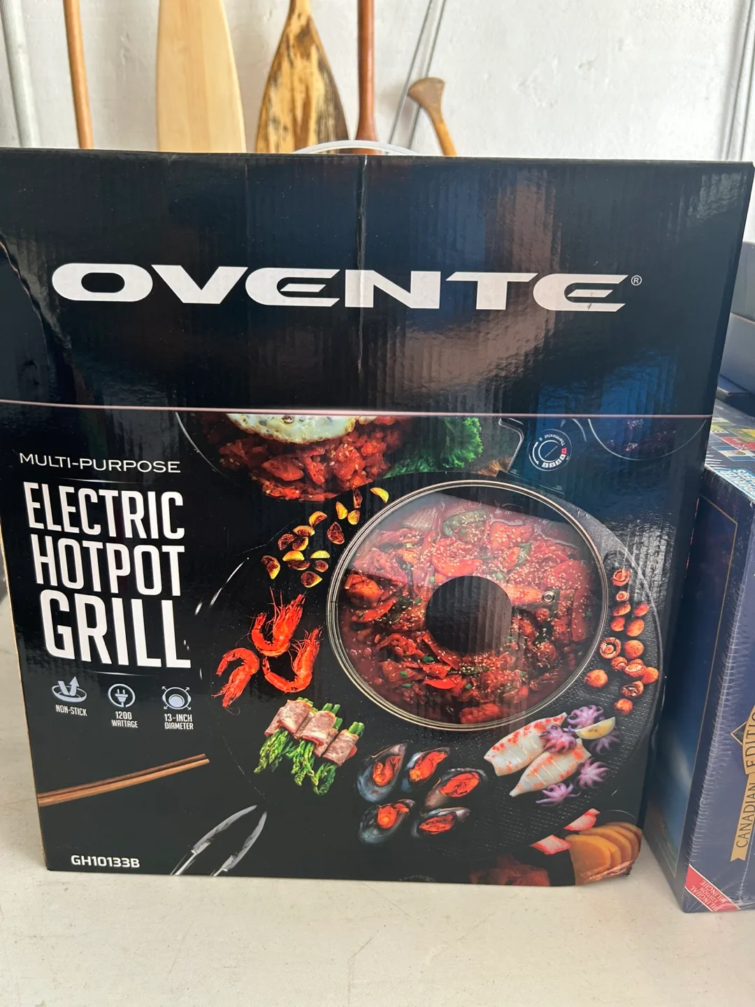 Ovente Electric Hot Pot Grill - New in Box! thumbnail
