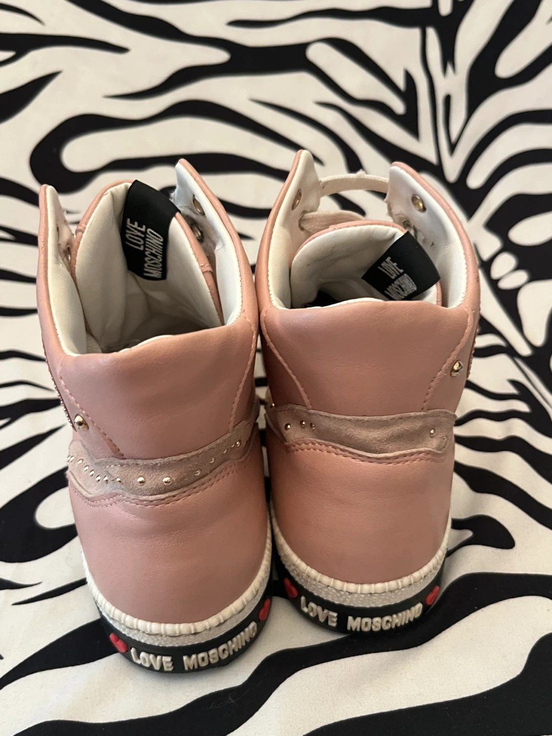 ❤️ Love Moschino Pink Women’s Size 38 Sneakers ❤️ - photo 5
