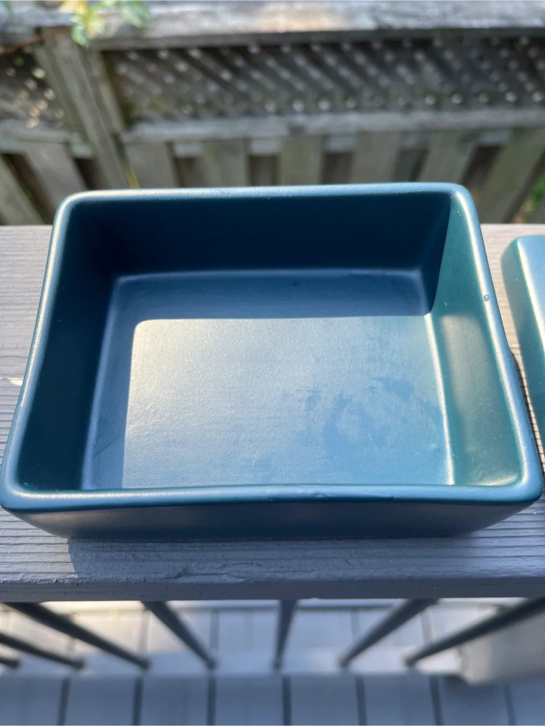 Blue Trinket Box with Moth Design image indicator(2)