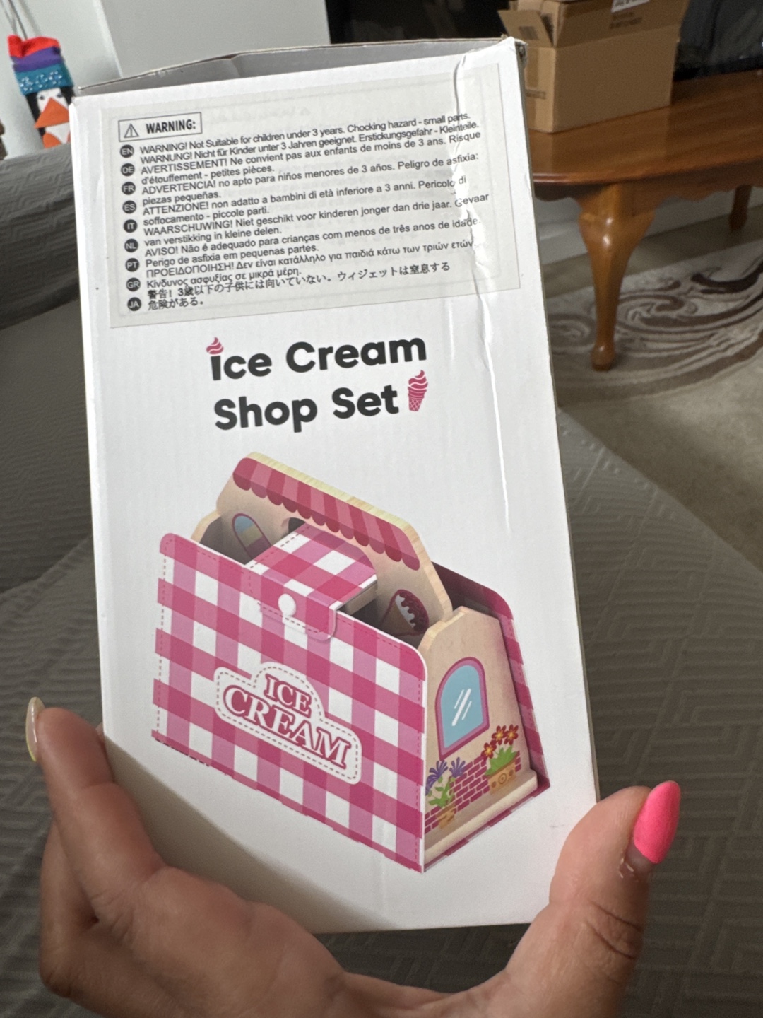 Kmtjit Ice Cream Shop Set - Ages 3+ - photo 2