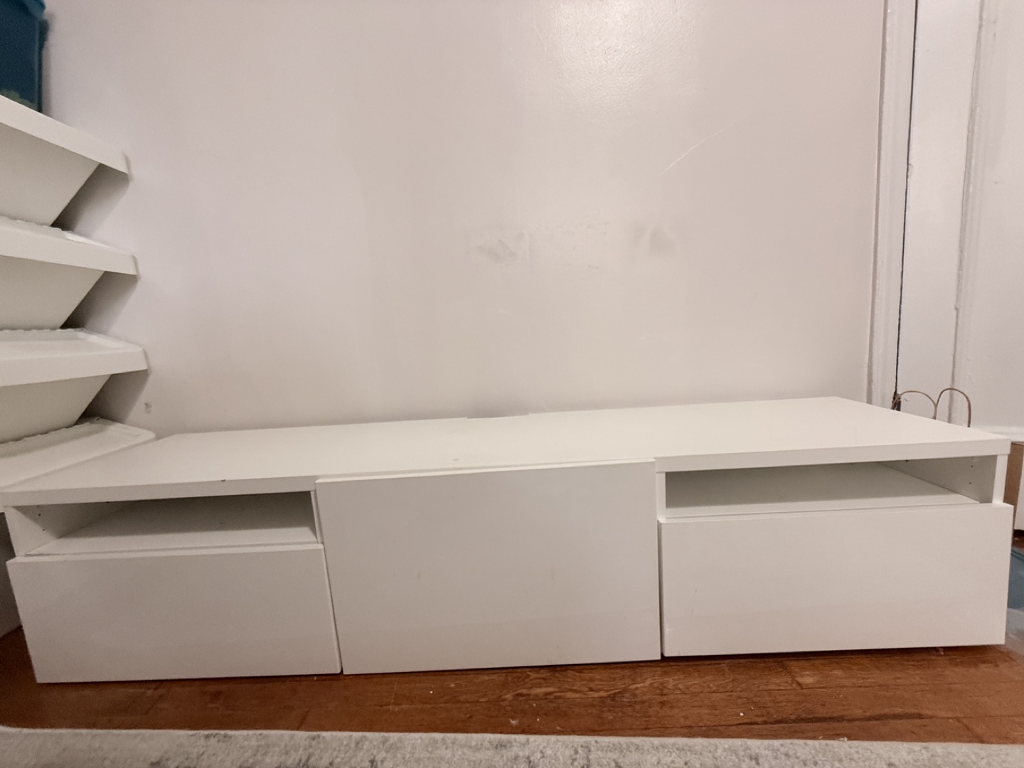 IKEA TV bench, Drawers, and vanity