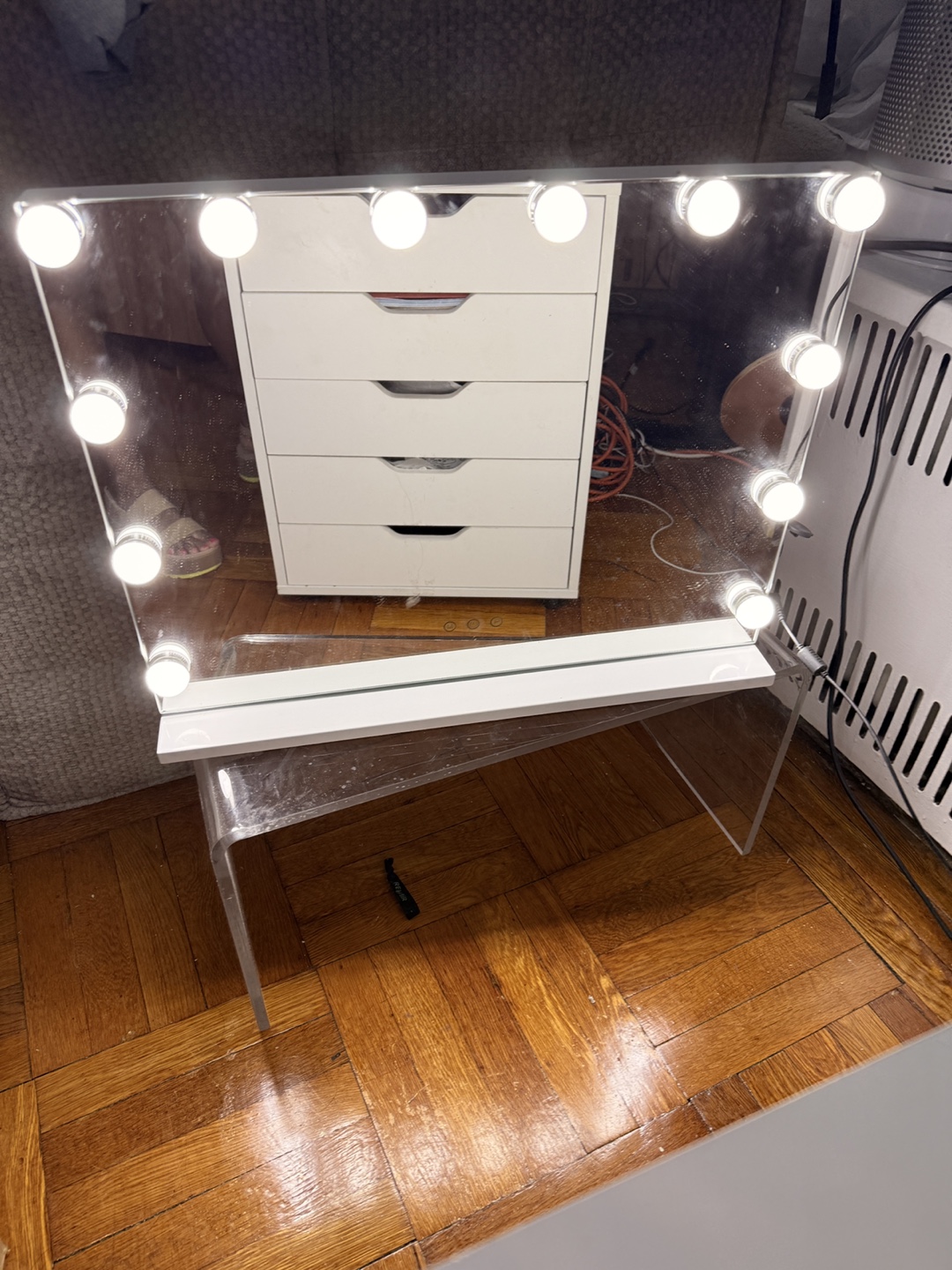 IKEA TV bench, Drawers, and vanity - photo 2