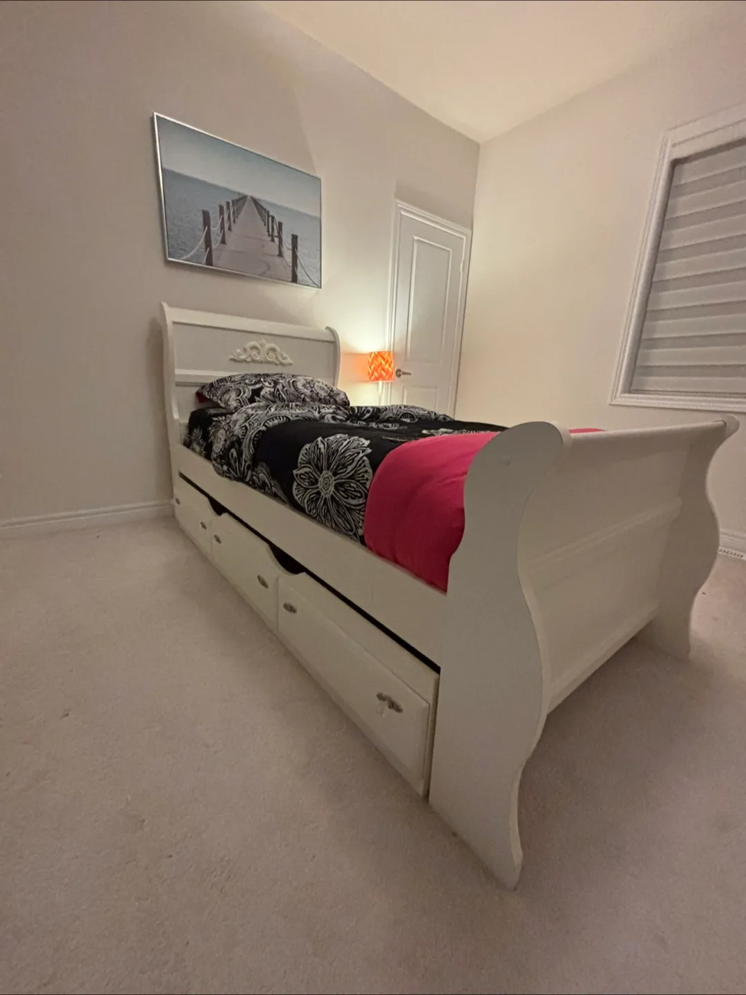 Kids White Bedroom Set thumbnail