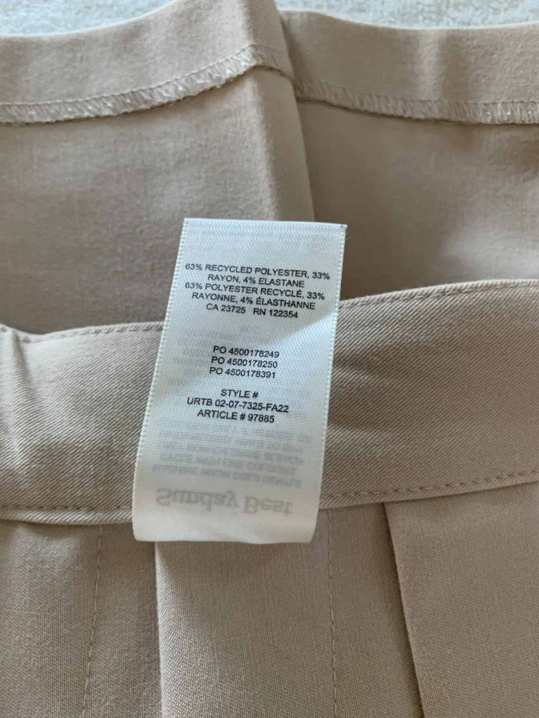 Sunday Best Beige Mini Skirt - Size 0 image indicator(3)