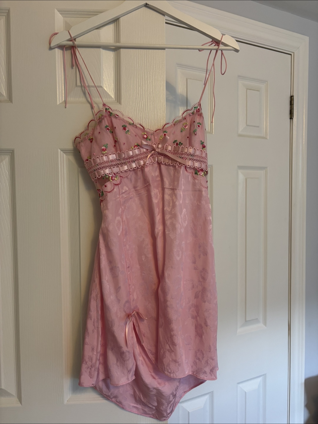 For love and lemons Maisie Slip Dress, Pink, Size small - photo 4