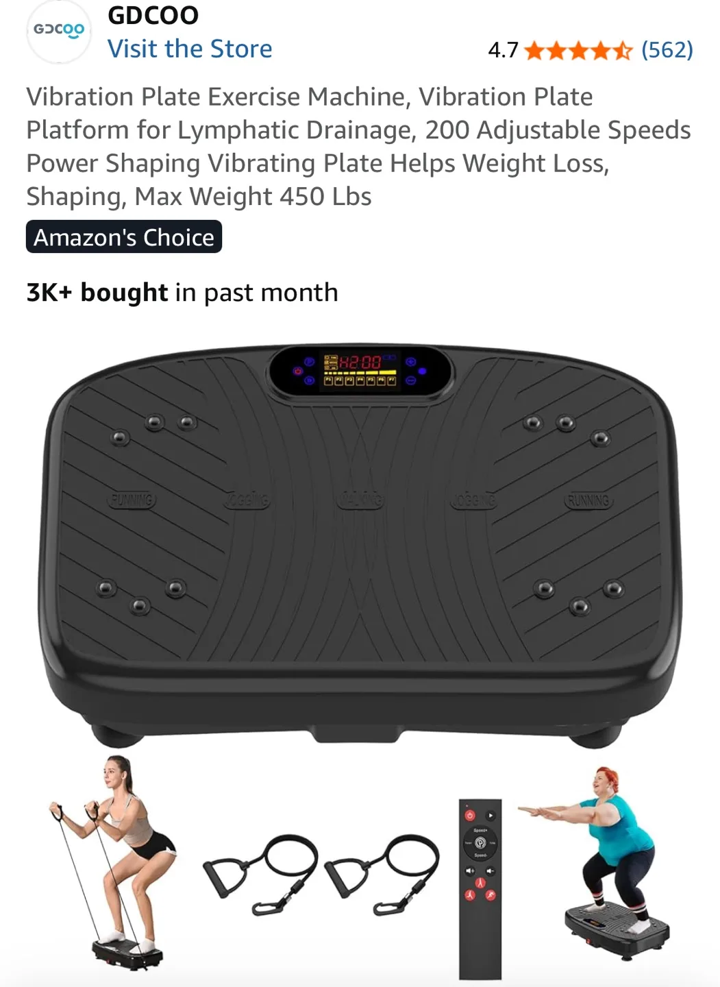 Vibration Plate Exercise Machine thumbnail