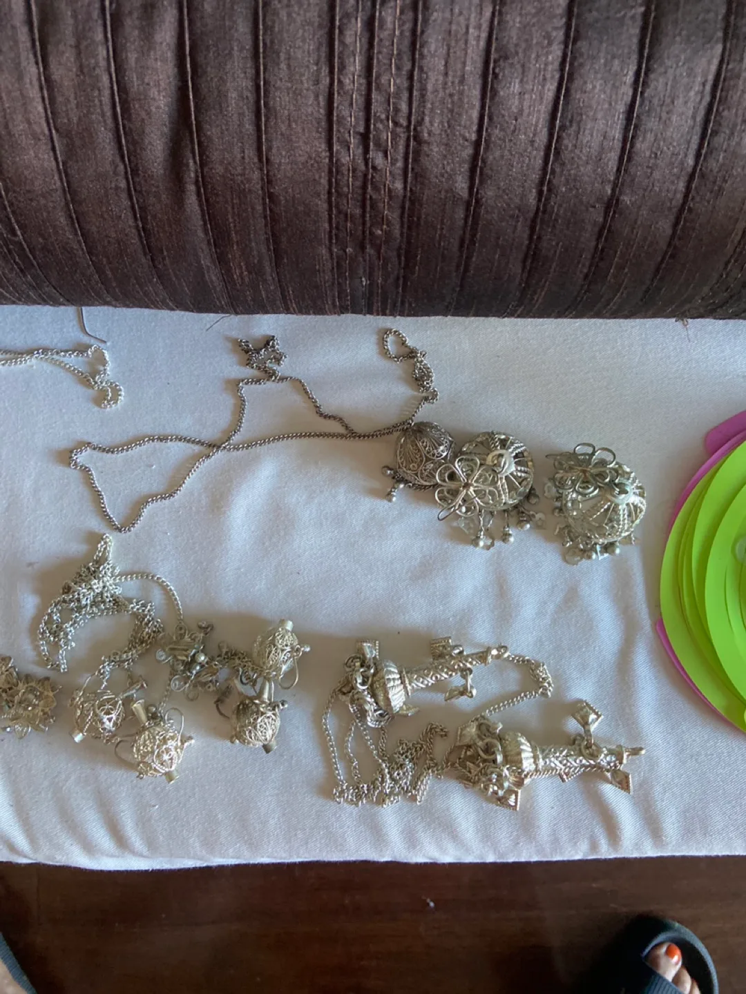 Silver Filigree Necklace Collection image indicator(3)