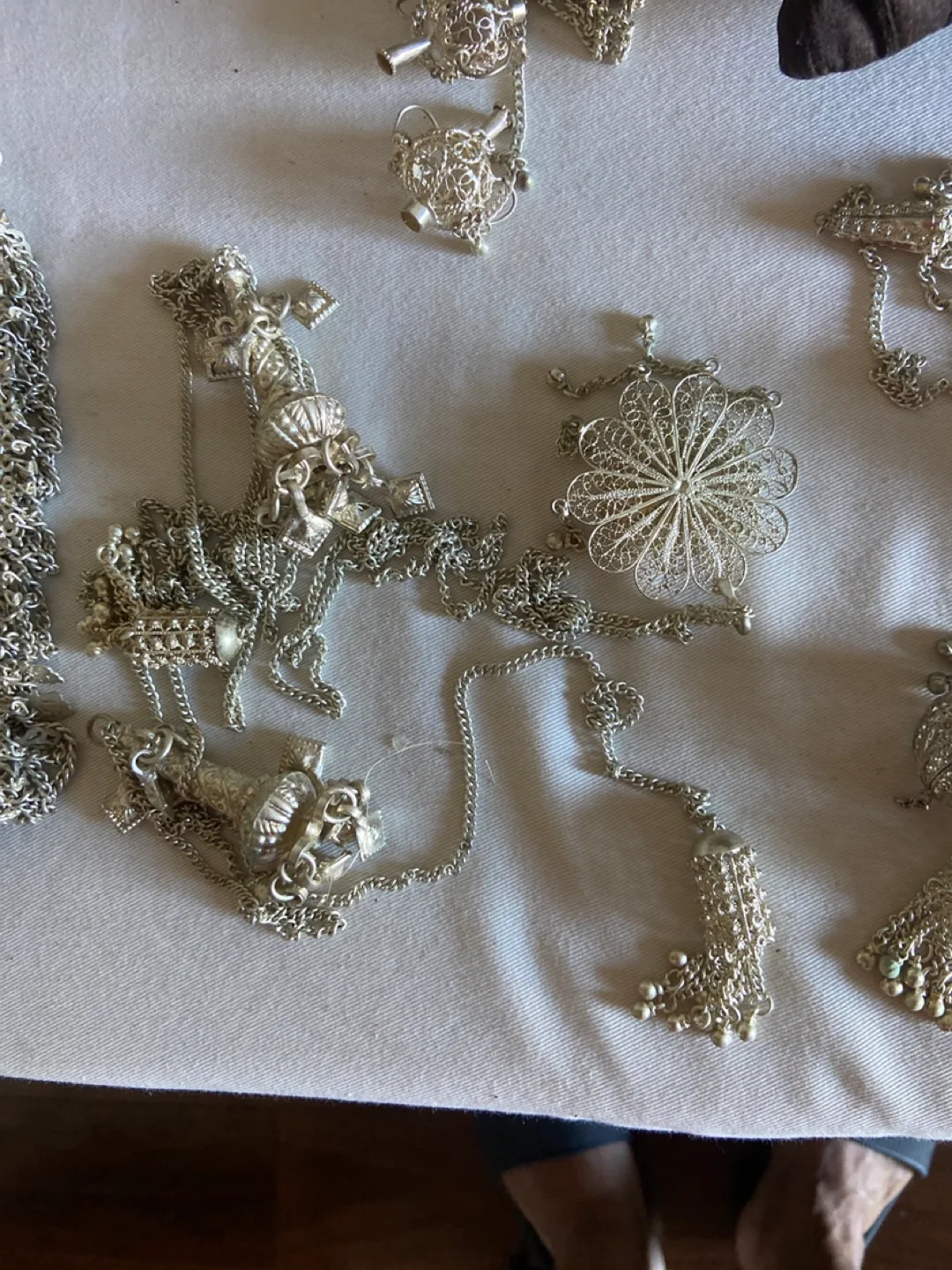 Silver Filigree Necklace Collection image indicator(2)