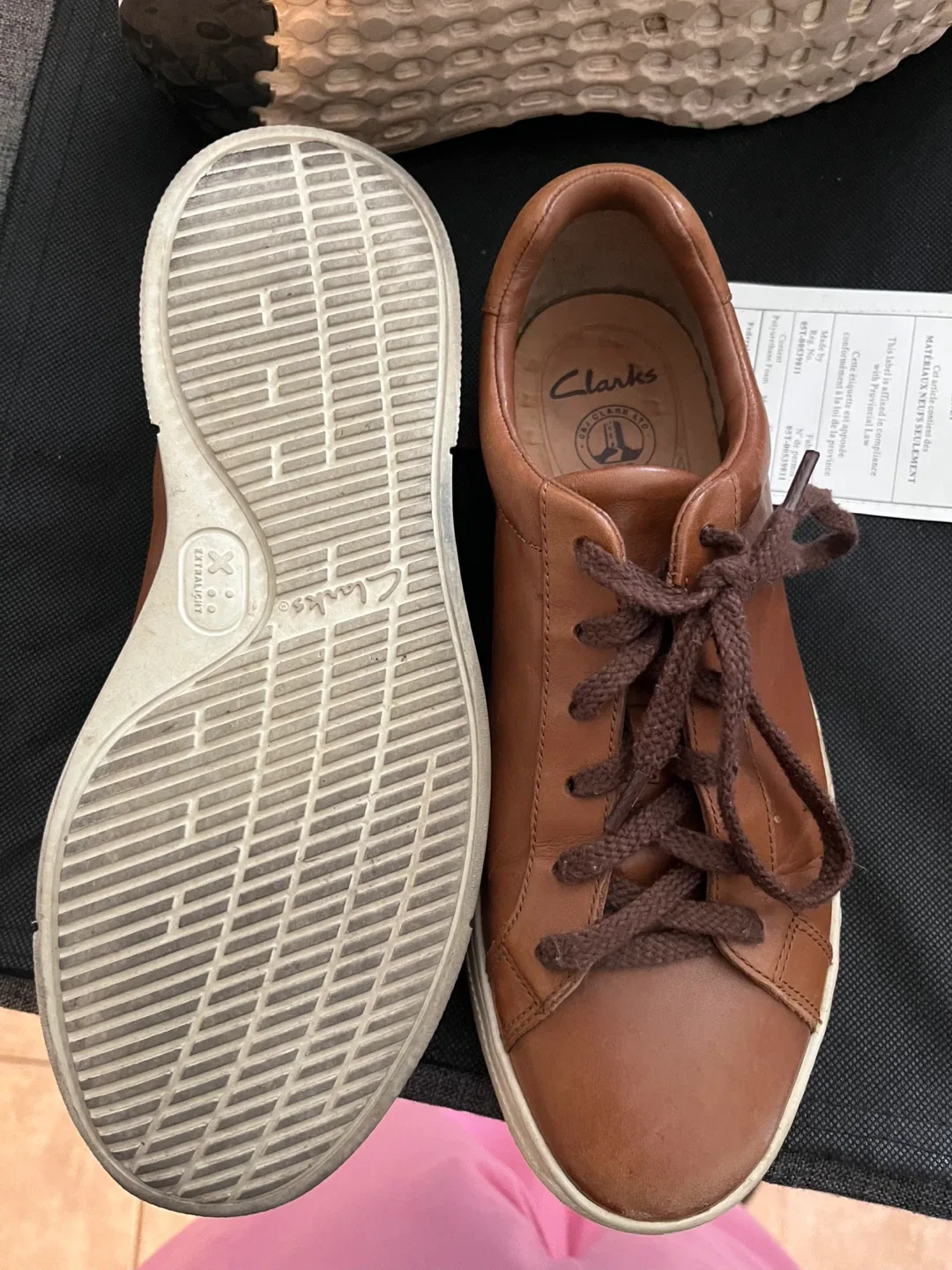 Assorted Men's Running Shoes - Adidas, Brooks, Clarks