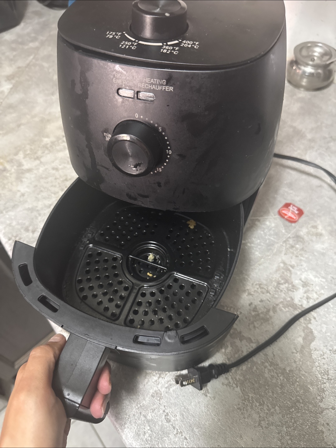 Black mini Air Fryer - photo 3
