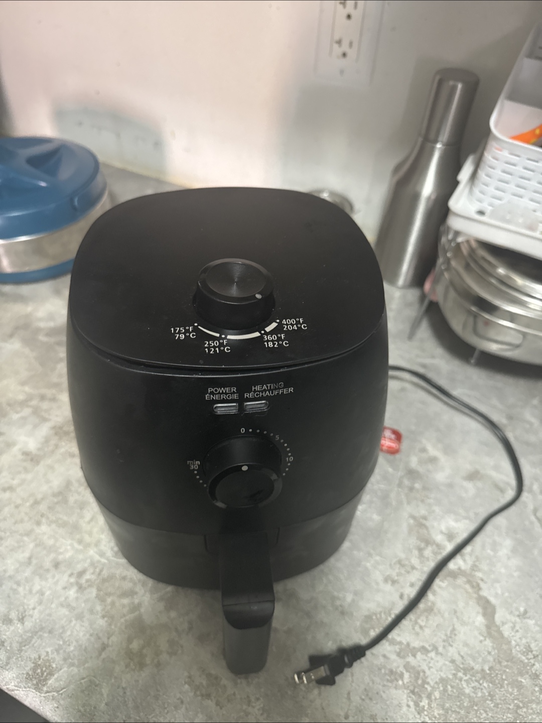 Black mini Air Fryer - photo 2