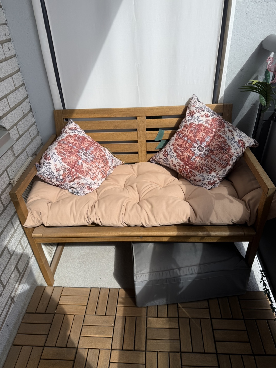 IKEA Applaro Loveseat Outdoor Bench - photo 3