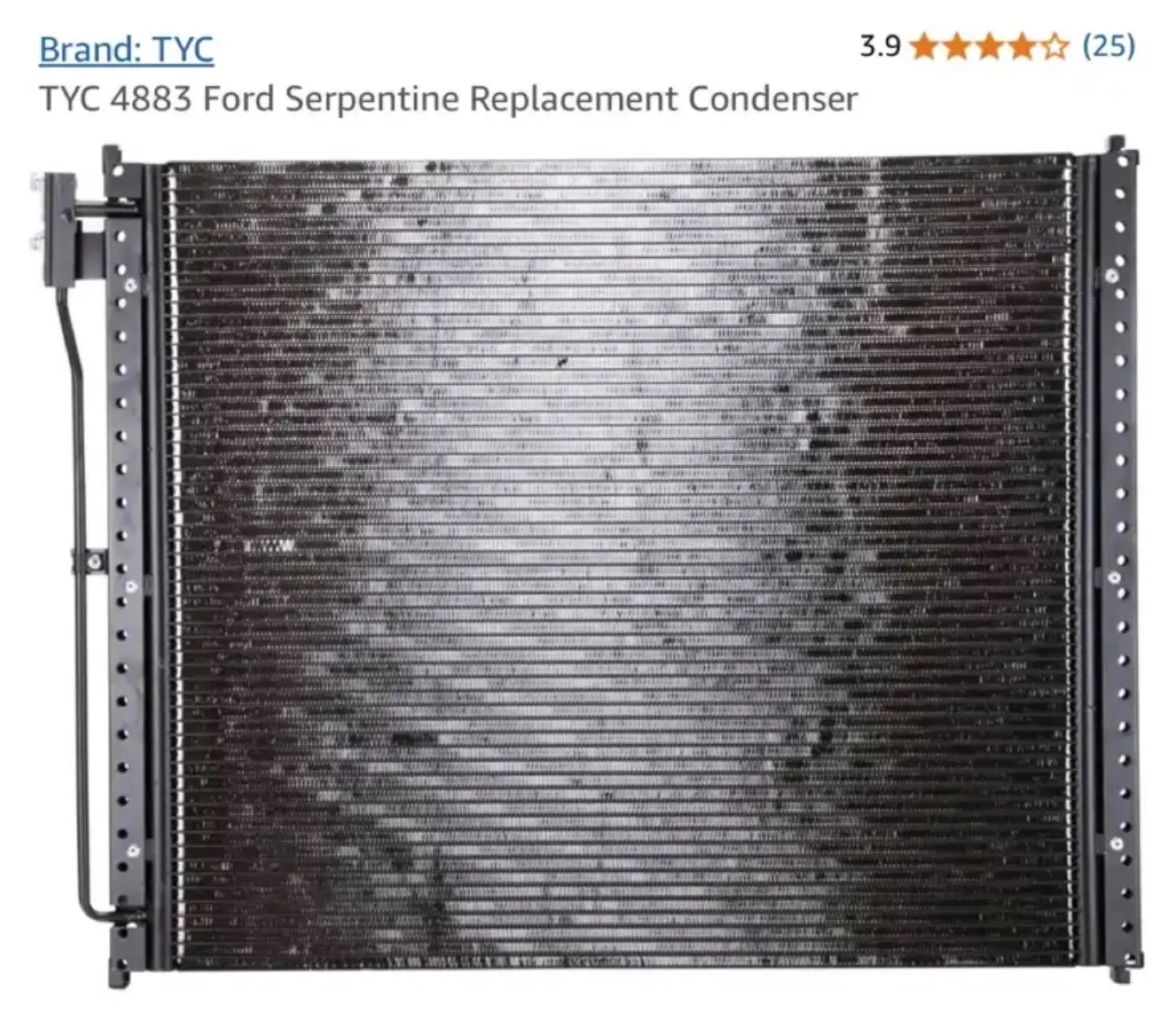 TYC 4883 Ford Super Duty AC Condenser thumbnail