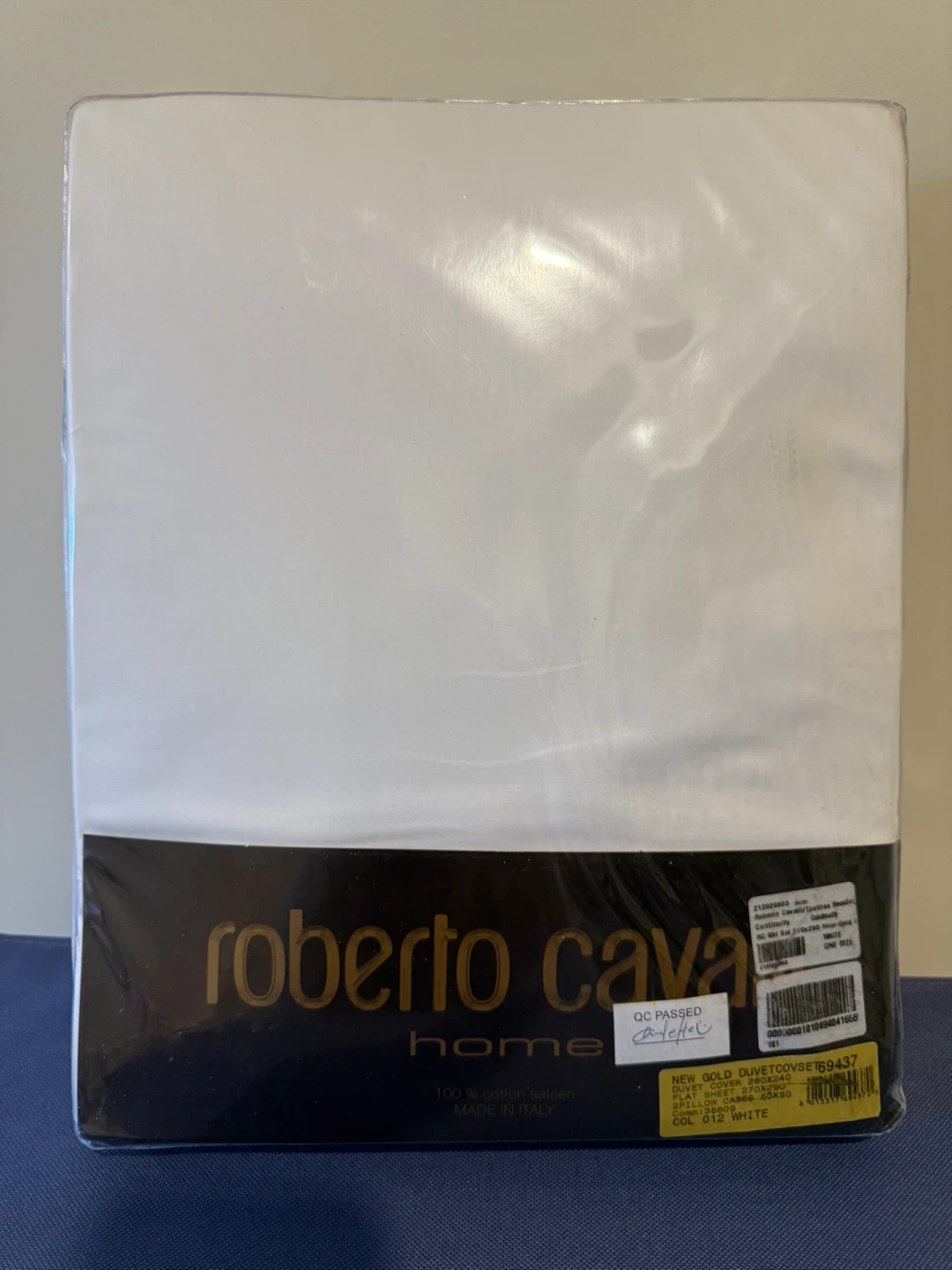 Roberto Cavalli Home White Duvet Cover Set NEW - photo 2