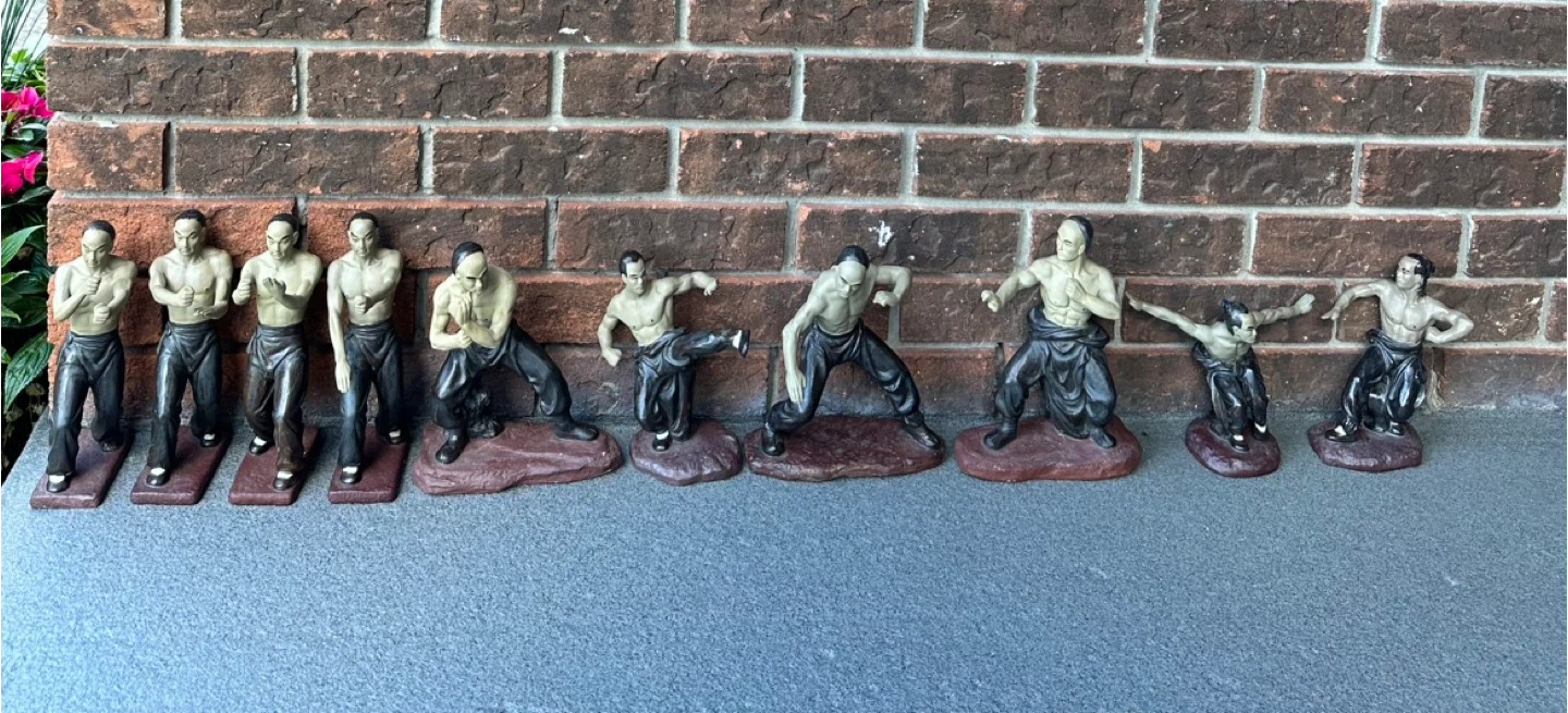Bruce Lee Figurine Set - 9 Pieces - photo 2
