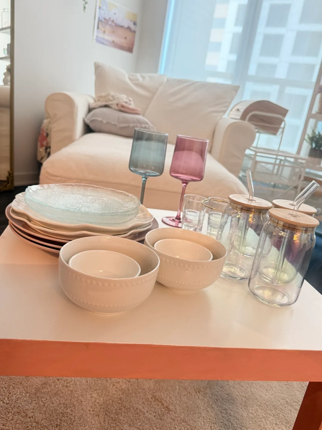 Assorted Dinnerware Set - Plates, Bowls, Glasses image indicator(3)