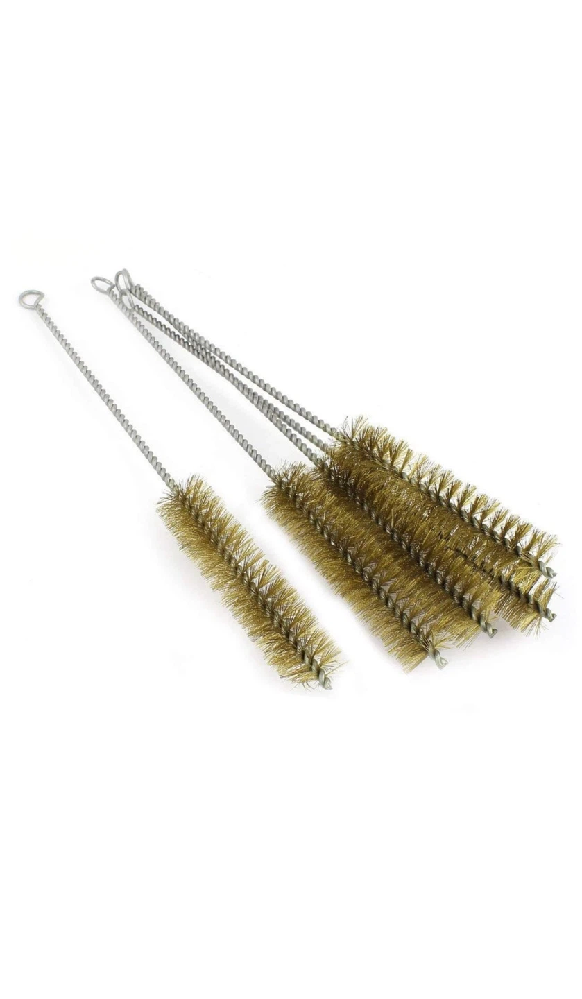 Tube Brush, Brass Wire, Bristle Cleaning, 6pcs - photo 5