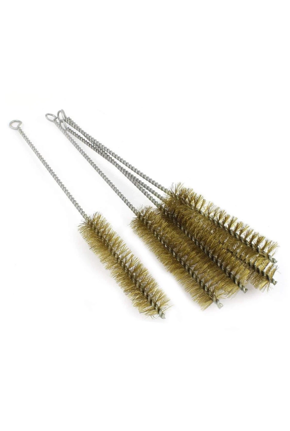 Tube Brush, Brass Wire, Bristle Cleaning, 6pcs